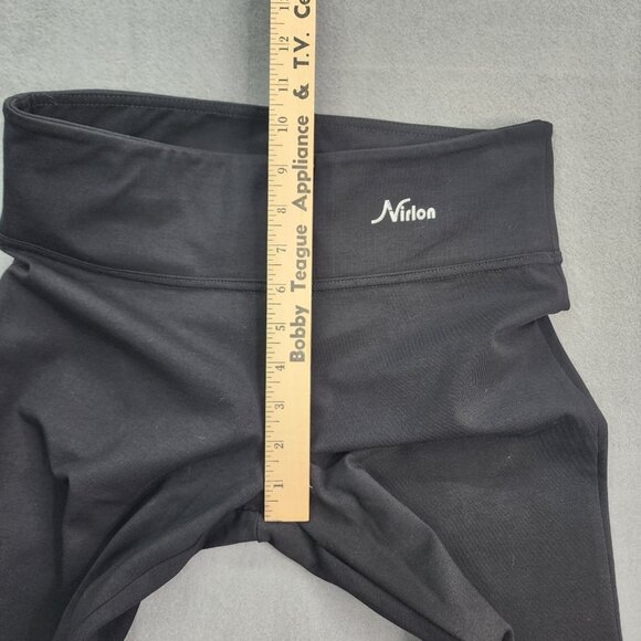 Nirlon Womens Pants Workout Yoga Exercise Black Medium - Picture 6 of 8